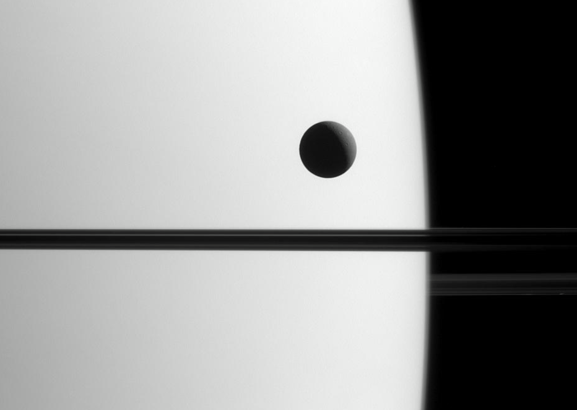 Dione transit