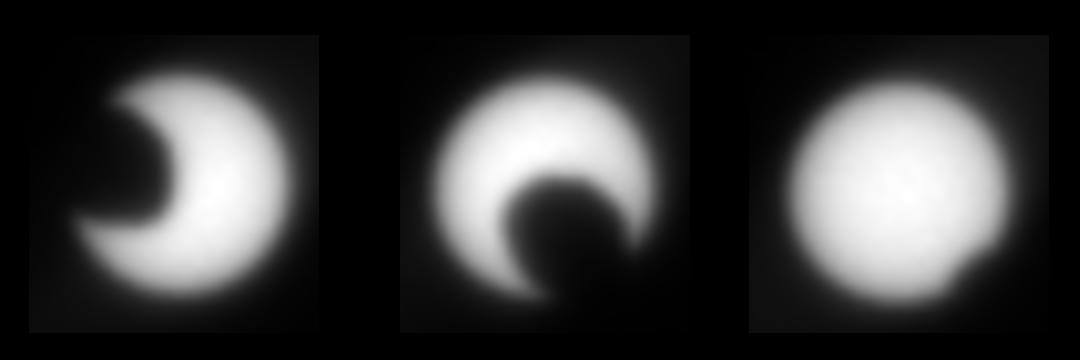Phobos transiting Sun