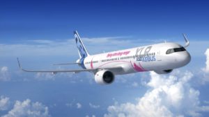 Airbus A321XLR Rendering