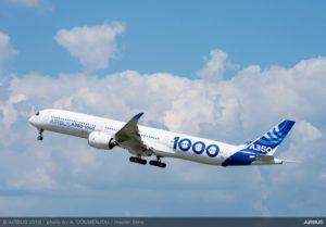 Airbus A350 decollo automatico