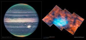 Atmosfera di Giove intorno alla Grande Macchia Rossa