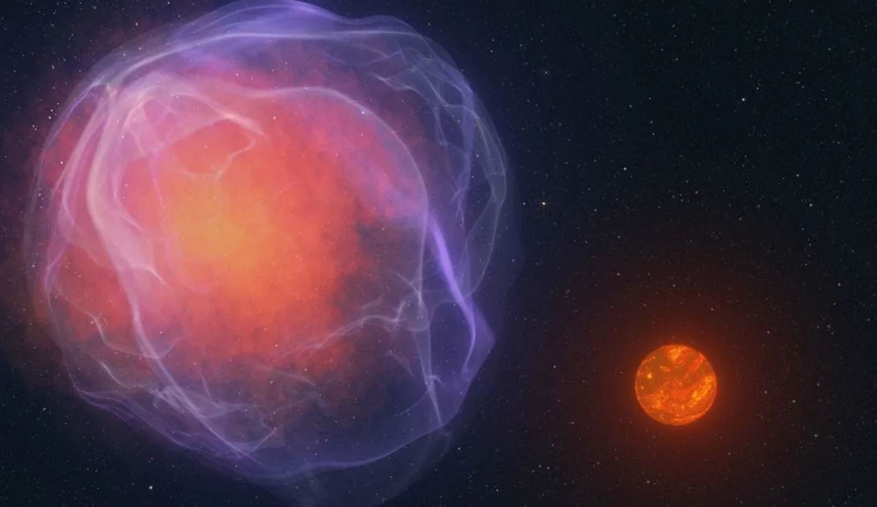 “No sabemos qué es”, la alarmante respuesta de la NASA Un objeto espacial de 25.000 veces el tamaño de la Tierra se mueve a una velocidad de 1,5 millones de kilómetros por hora