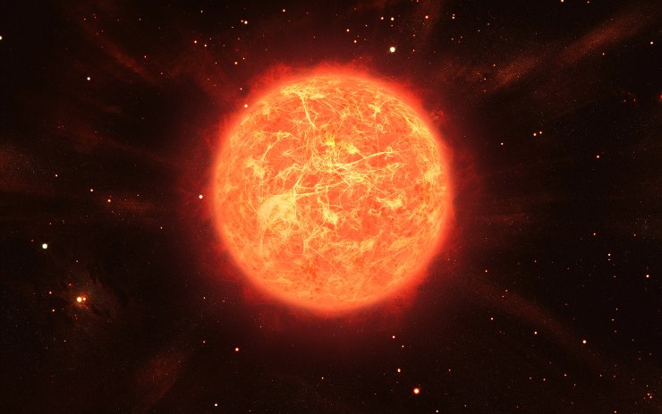 Questa stella ha un'enorme quantitò di litio