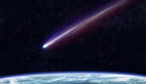 Cometa nello spazio