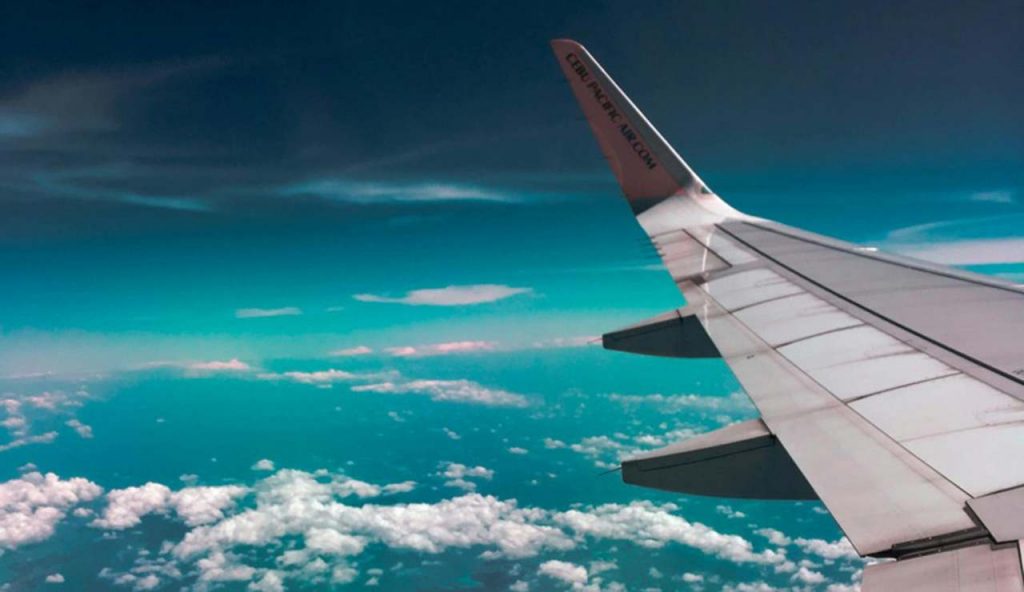 L'ala di un aereo (Pexels)