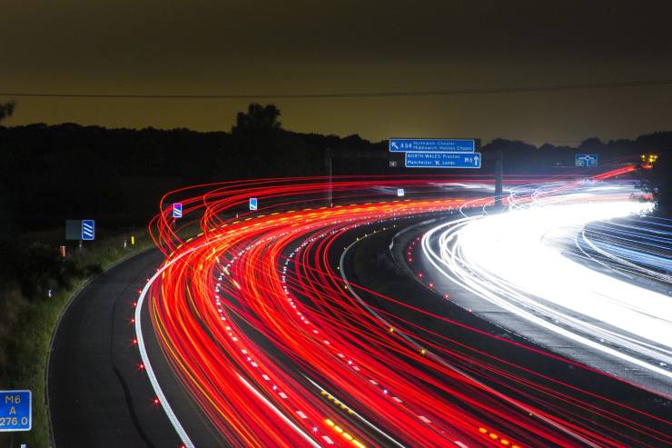 Traffico in autostrada (Pixabay foto)