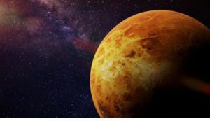 Un'illustrazione di Venere (Shutterstock Foto) - www.aerospacecue.it