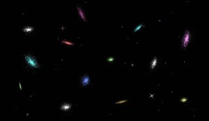 Cielo pieno di galassie