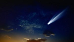 Cometa in cielo (Depositphotos foto)
