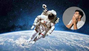 Illustrazione di un astronauta (Canva FOTO) - AerospaceCUE.it