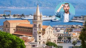 Messina e persona meravigliata