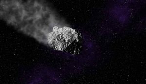 Asteroide in collisione