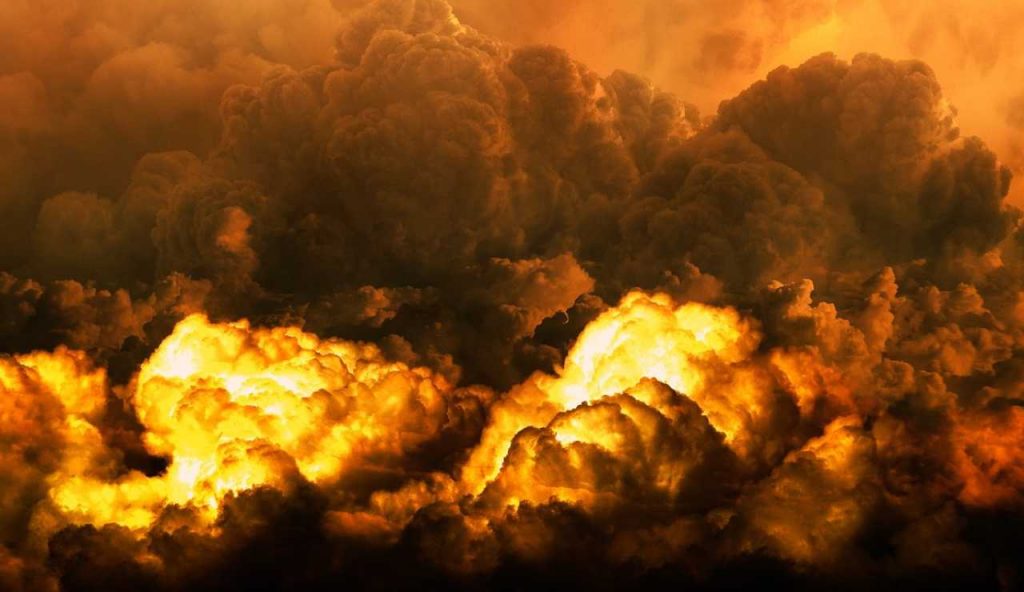 Illustrazione di una scena apocalittica (Pixabay FOTO) - aerospacecue.it