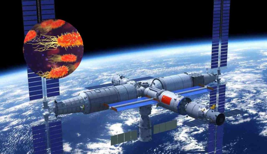 La stazione Tiangong (Space foto) - www.aerospacecue.it