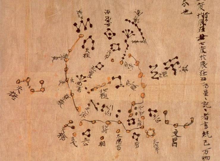 Mappa di Dunhuang