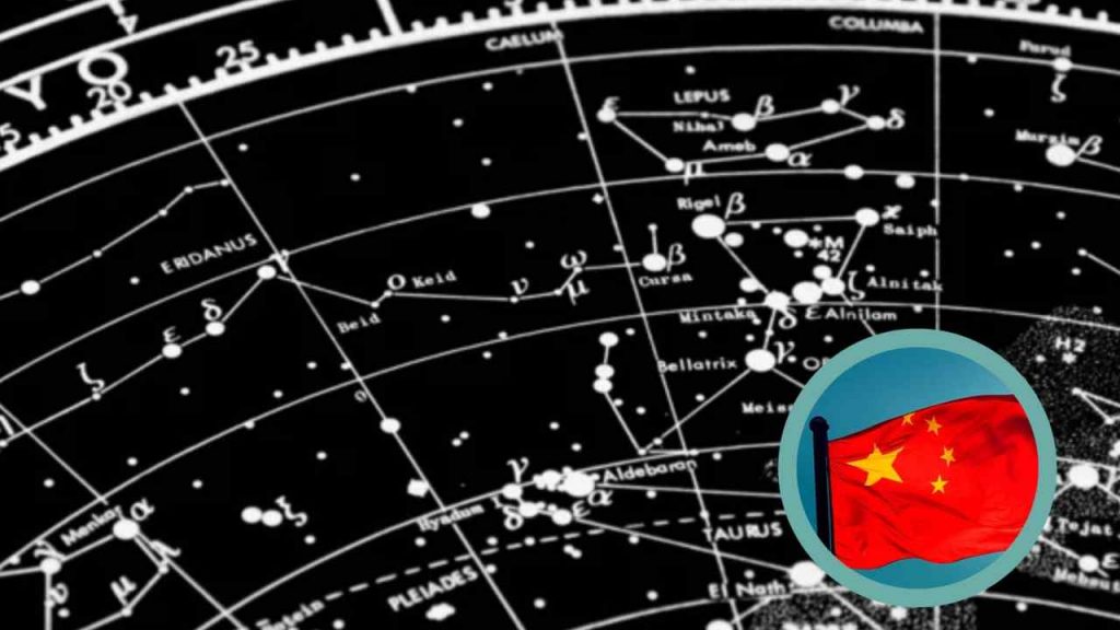 Mappa stellare e Cina
