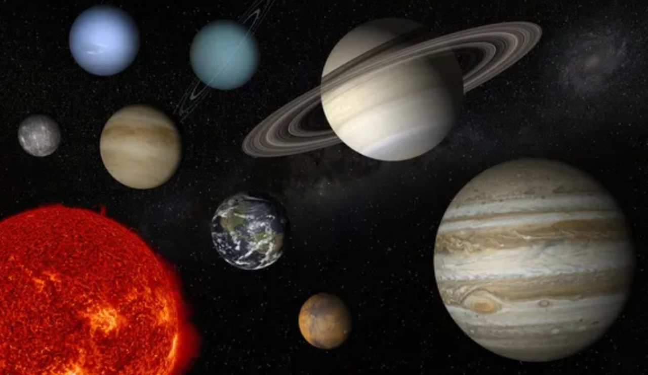 I pianeti del sistema solare (Depositphotos foto) - www.aerospacecue.it 