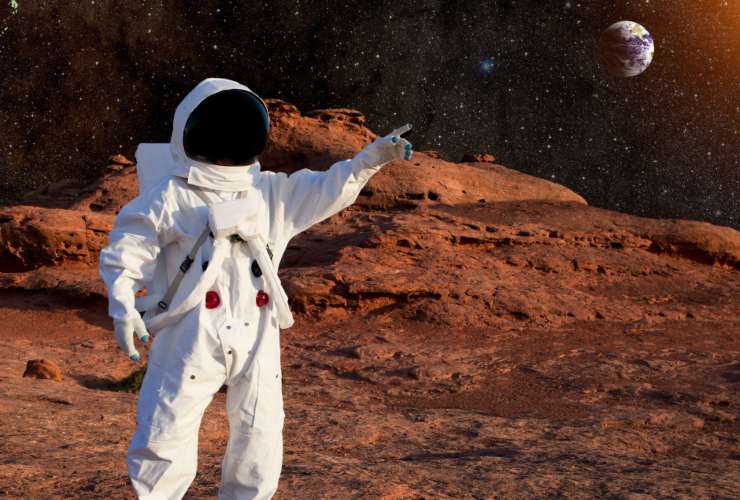 Illustrazione di un astronauta (Canva FOTO) - aerospacecue.it