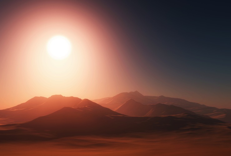 Illustrazione di un pianeta abitabile (Canva FOTO) - aerospacecue.it