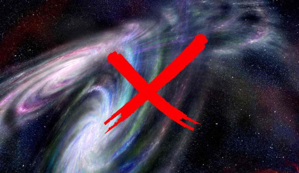 Illustrazione di uno scontro tra galassie (Canva FOTO) - aerospacecue.it