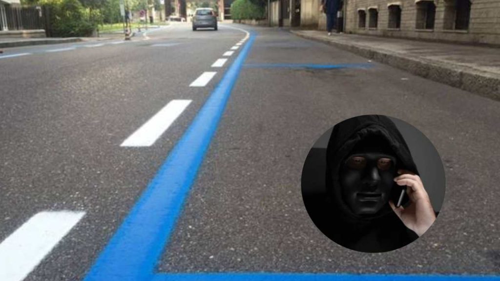 La truffa delle strisce blu