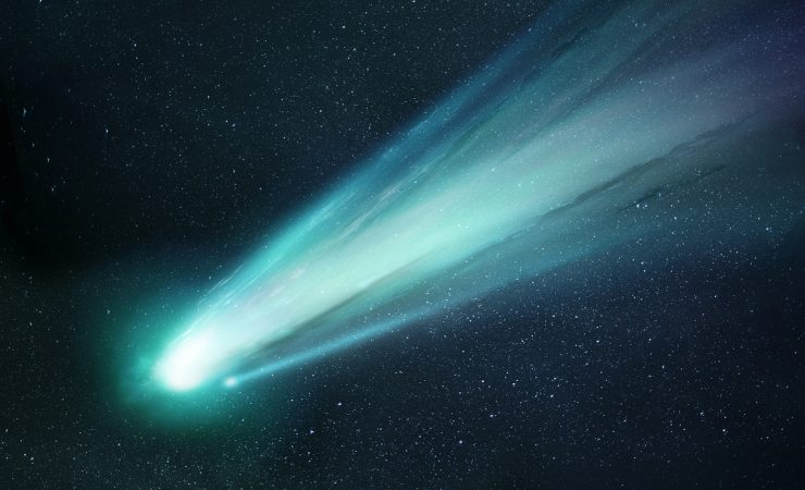 cometa galassia