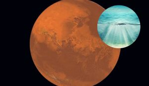 Il pianeta Marte e acqua (Depositphotos foto) - www.aerospacecue.it