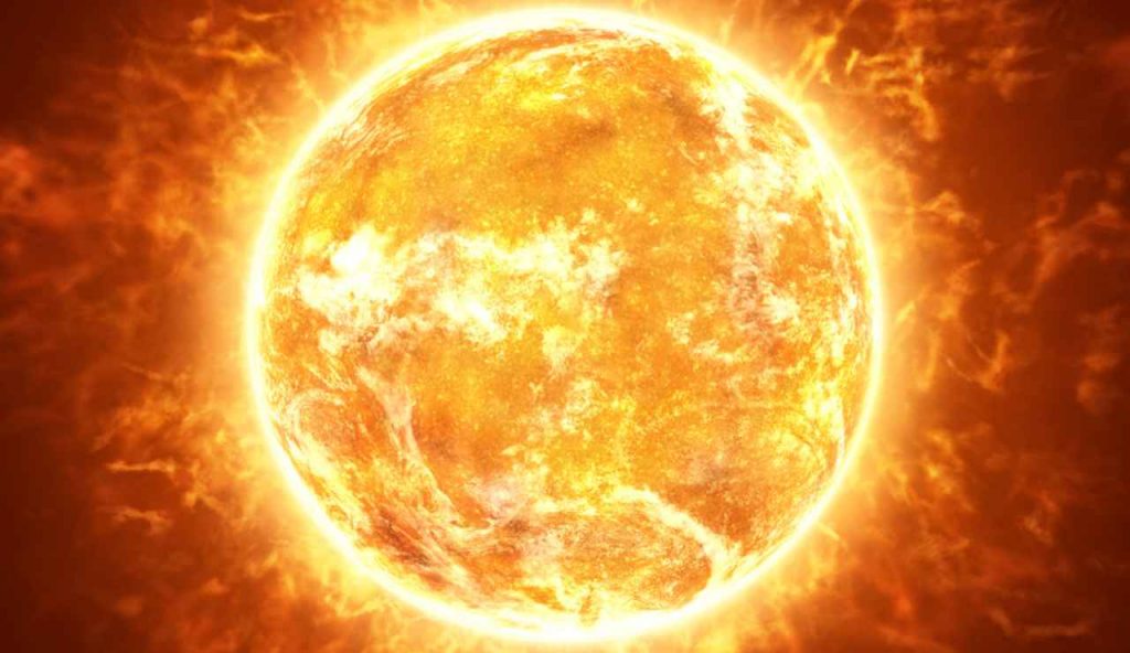 Illustrazione del Sole (Canva FOTO) - aerospacecue.it