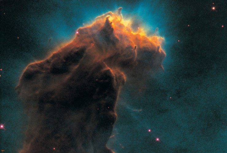 Illustrazione della nascita di una stella (Canva FOTO) - aerospacecue.it