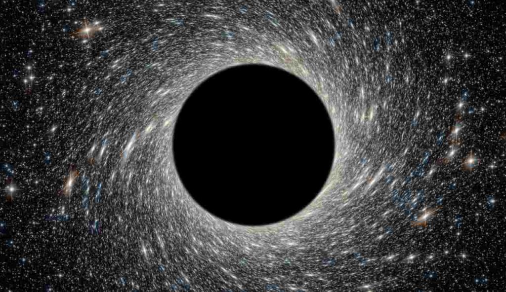 Illustrazione di un buco nero (Canva FOTO) - aerospacecue.it