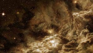 Illustrazione di un gas cosmico (Canva FOTO) - aerospacecue.it