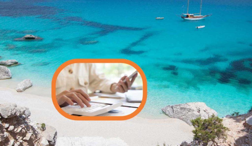 Illustrazione di una vacanza costosa (Canva FOTO) - aerospacecue.it