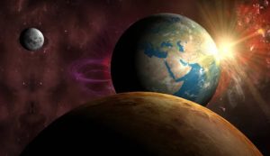 Marte e Terra