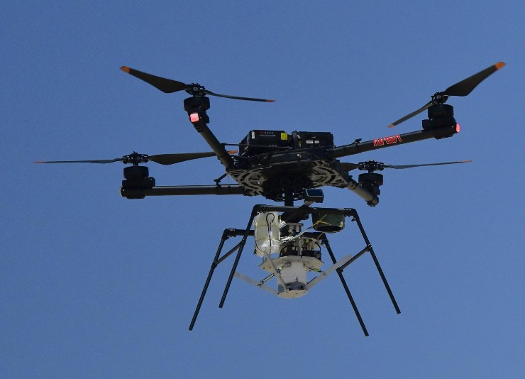 Drone utilizzato nei test