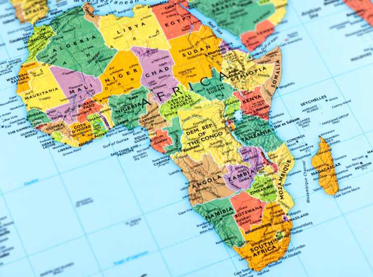 Illustrazione dell'Africa (Canva FOTO) - aerospacecue.it