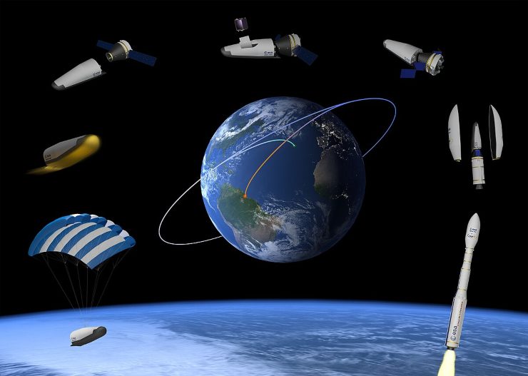 Illustrazione delle varie fasi della missione (Wikipedia ESA – European Space Agency FOTO) - aerospacecue.it