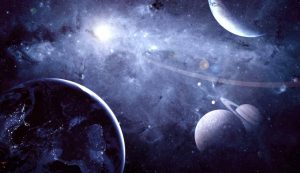 Illustrazione di alcuni pianeti e di alcune stelle (Canva FOTO) - aerospacecue.it