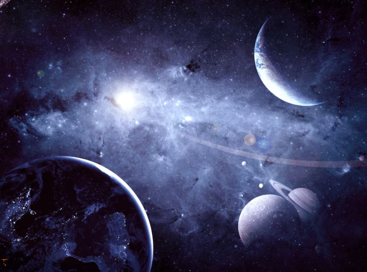 Illustrazione di alcuni pianeti freddi (Canva FOTO) - aerospacecue.it