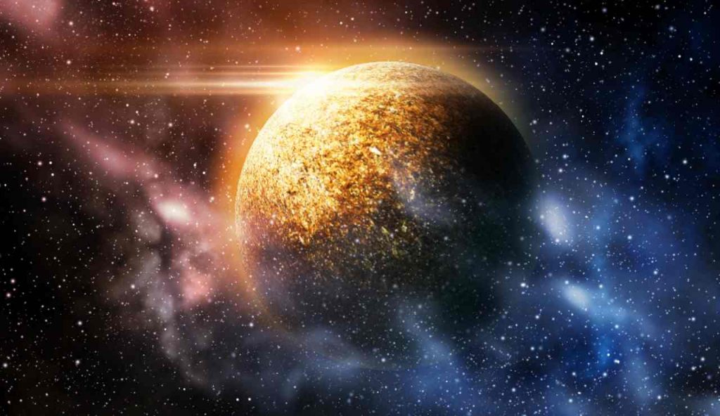 Illustrazione di un nuovo pianeta (Canva FOTO) - aerospacecue.it