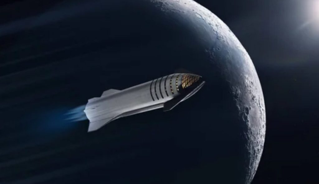 Illustrazione di un razzo verso la Luna (Depositphotos foto) - www.aerospacecue.it