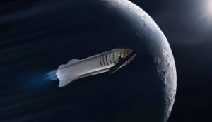 Illustrazione di un razzo verso la Luna (Depositphotos foto) - www.aerospacecue.it