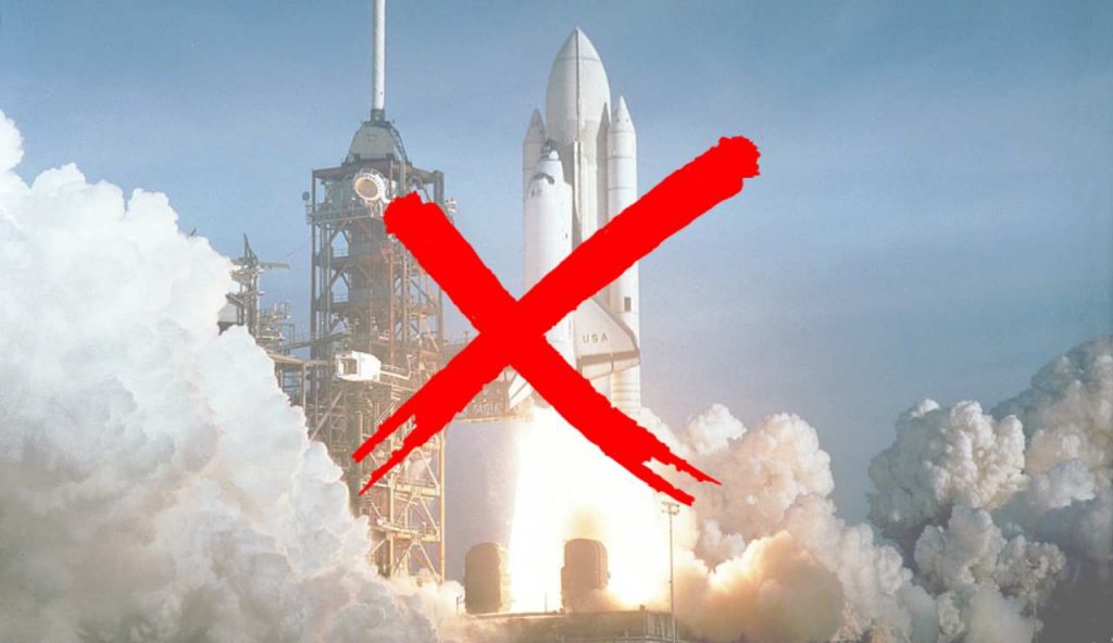 Illustrazione di una missione spaziale cancellata (Canva FOTO) - aerospacecue.it