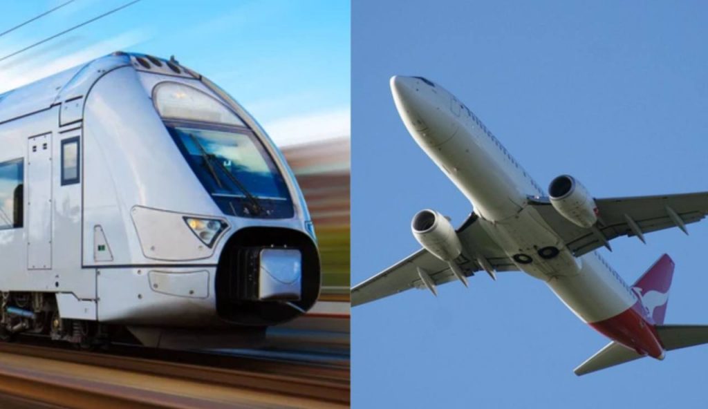 Treno o aeroplano