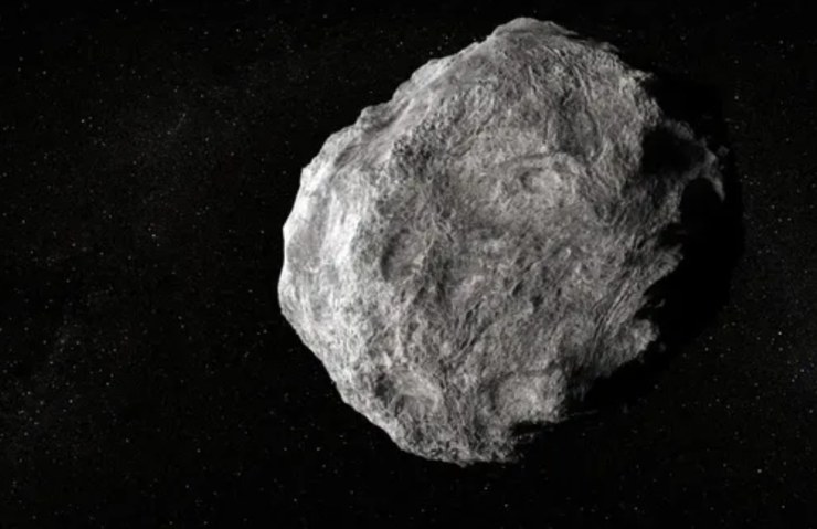 Asteroide nello spazio (Depositphotos foto) - www.aerospacecue.it
