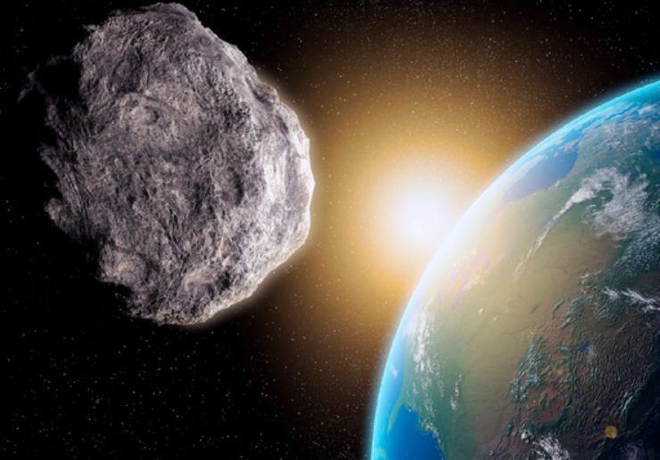 Asteroide verso la Terra