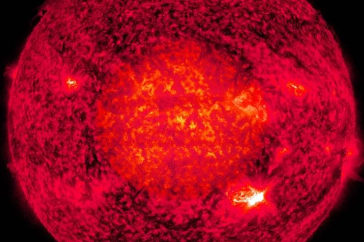 Extremely hot star