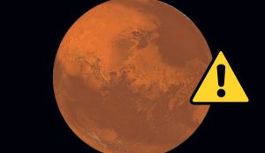 Il pianeta Marte e pericoli (Depositphotos foto) - www.aerospacecue.it