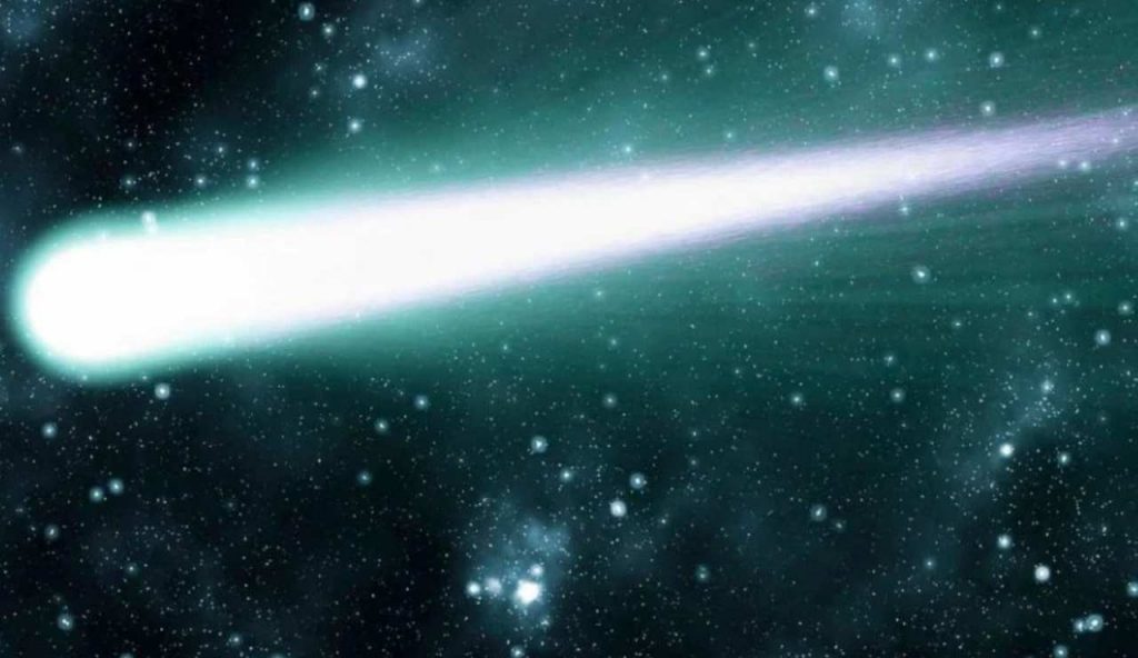 Illustrazione di una cometa (Depositphotos foto) - www.aerospacecue.it