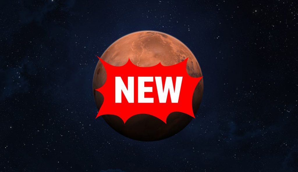 Novità marte