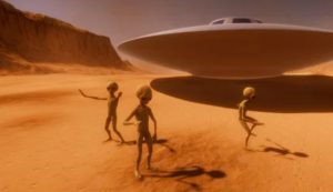 Alieni su Marte (Depositphotos foto) - www.aerospacecue.it